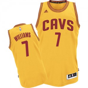 Maillot Adidas Or Alternate Authentic Cleveland Cavaliers - Mo Williams #7 - Homme
