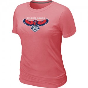 Tee-Shirt NBA Rose Atlanta Hawks Big & Tall Femme