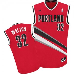 Maillot NBA Swingman Bill Walton #32 Portland Trail Blazers Alternate Rouge - Homme