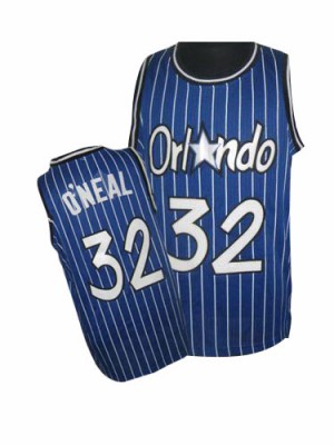 Maillot Authentic Orlando Magic NBA Throwback Bleu royal - #32 Shaquille O'Neal - Homme