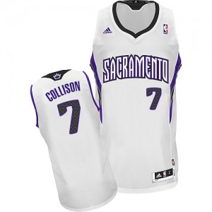 Maillot Swingman Sacramento Kings NBA Home Blanc - #7 Darren Collison - Homme
