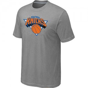 Tee-Shirt Gris Big & Tall New York Knicks - Homme
