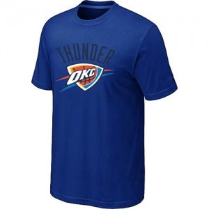 T-shirt principal de logo Oklahoma City Thunder NBA Big & Tall Bleu - Homme