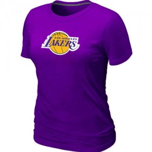 Tee-Shirt Violet Big & Tall Los Angeles Lakers - Femme