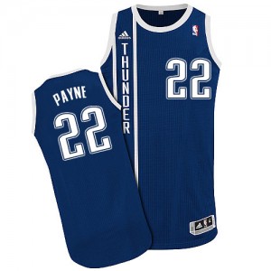 Maillot NBA Bleu marin Cameron Payne #22 Oklahoma City Thunder Alternate Authentic Homme Adidas