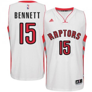 Toronto Raptors Anthony Bennett #15 Home Swingman Maillot d'équipe de NBA - Blanc pour Homme