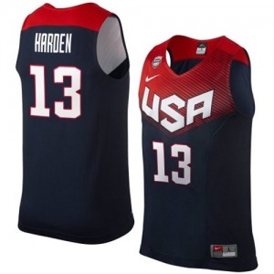 Maillot NBA Team USA #13 James Harden Bleu marin Nike Swingman 2014 Dream Team - Homme