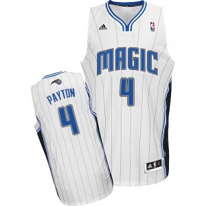 Maillot NBA Blanc Elfrid Payton #4 Orlando Magic Home Swingman Homme Adidas