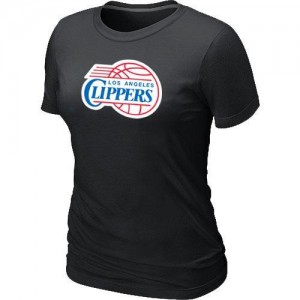 Los Angeles Clippers Big & Tall Noir Tee-Shirt d'équipe de NBA pas cher - pour Femme