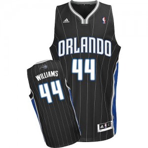 Maillot NBA Noir Jason Williams #44 Orlando Magic Alternate Swingman Homme Adidas