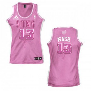 Maillot NBA Rose Steve Nash #13 Phoenix Suns Fashion Authentic Femme Adidas