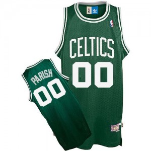 Maillot Adidas Vert Throwback Swingman Boston Celtics - Robert Parish #0 - Homme