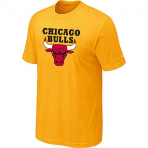 Chicago Bulls Big & Tall Jaune Tee-Shirt d'équipe de NBA Remise - pour Homme