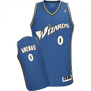Maillot Swingman Washington Wizards NBA Bleu - #0 Gilbert Arenas - Homme