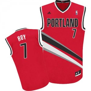 Portland Trail Blazers Brandon Roy #7 Alternate Swingman Maillot d'équipe de NBA - Rouge pour Homme