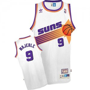 Phoenix Suns #9 Adidas Throwback Blanc Swingman Maillot d'équipe de NBA achats en ligne - Dan Majerle pour Homme
