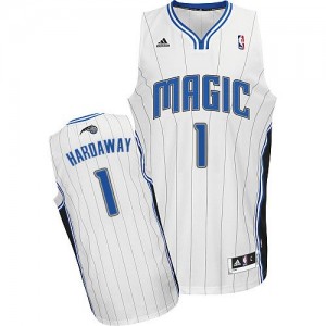 Orlando Magic #1 Adidas Home Blanc Swingman Maillot d'équipe de NBA Vente - Penny Hardaway pour Homme