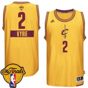 Maillot NBA Swingman Kyrie Irving #2 Cleveland Cavaliers 2014-15 Christmas Day 2015 The Finals Patch Or - Enfants