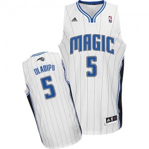 Maillot NBA Blanc Victor Oladipo #5 Orlando Magic Home Swingman Homme Adidas