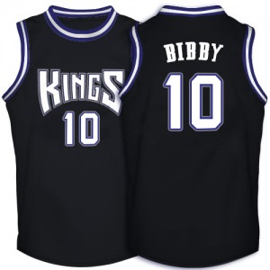 Sacramento Kings #10 Adidas Throwback Noir Swingman Maillot d'équipe de NBA en vente en ligne - Mike Bibby pour Homme