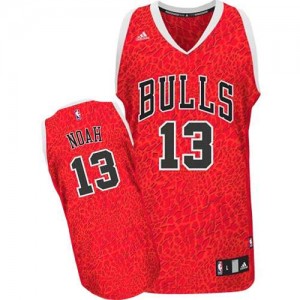 Chicago Bulls #13 Adidas Crazy Light Rouge Swingman Maillot d'équipe de NBA Braderie - Joakim Noah pour Homme