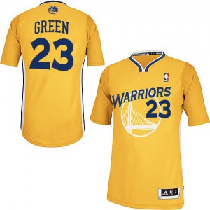 Maillot Authentic Golden State Warriors NBA Alternate Or - #23 Draymond Green - Homme