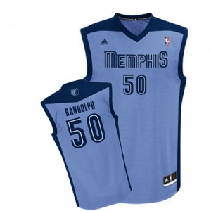 Memphis Grizzlies Zach Randolph #50 Alternate Swingman Maillot d'équipe de NBA - Bleu clair pour Enfants