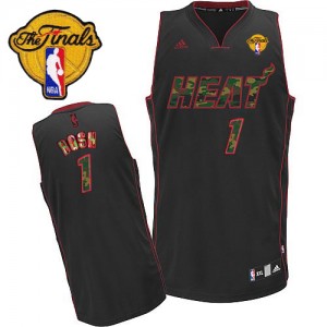 Miami Heat #1 Adidas Fashion Finals Patch Camo noir Authentic Maillot d'équipe de NBA vente en ligne - Chris Bosh pour Homme