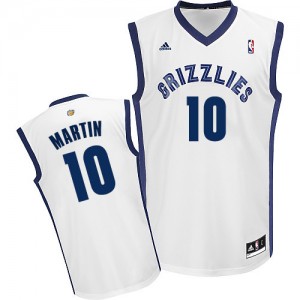Maillot Swingman Memphis Grizzlies NBA Home Blanc - #10 Jarell Martin - Homme