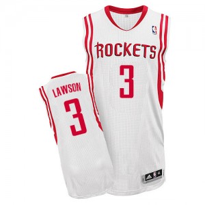 Maillot NBA Authentic Ty Lawson #3 Houston Rockets Home Blanc - Homme