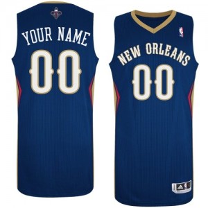 New Orleans Pelicans Personnalisé Adidas Road Bleu marin Maillot d'équipe de NBA boutique en ligne - Swingman pour Femme