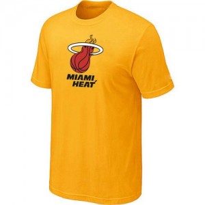 Tee-Shirt NBA Miami Heat Jaune Big & Tall - Homme