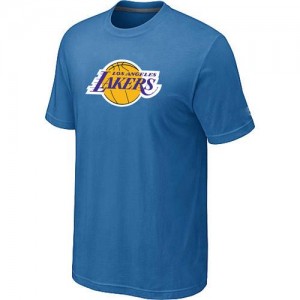 Los Angeles Lakers Big & Tall Bleu clair Tee-Shirt d'équipe de NBA Le meilleur cadeau - pour Homme