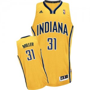 Maillot NBA Indiana Pacers #31 Reggie Miller Or Adidas Swingman Alternate - Homme