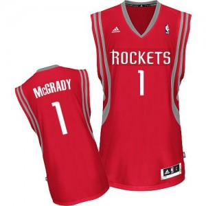 Maillot Swingman Houston Rockets NBA Road Rouge - #1 Tracy McGrady - Homme