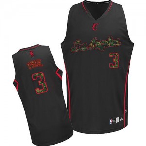 Los Angeles Clippers #3 Adidas Fashion Camo noir Authentic Maillot d'équipe de NBA Discount - Chris Paul pour Homme