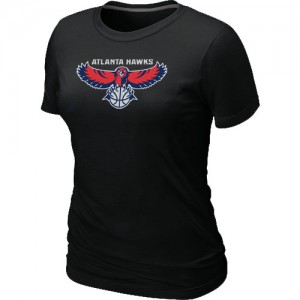 Tee-Shirt NBA Atlanta Hawks Big & Tall Noir - Femme
