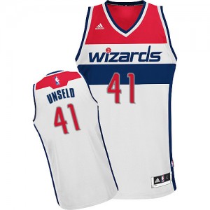 Maillot Swingman Washington Wizards NBA Home Blanc - #41 Wes Unseld - Homme