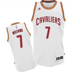 Cleveland Cavaliers Mo Williams #7 Home Swingman Maillot d'équipe de NBA - Blanc pour Homme