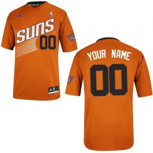 Maillot NBA Swingman Personnalisé Phoenix Suns Alternate Orange - Homme