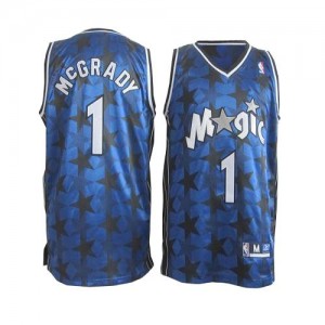 Maillot NBA Orlando Magic #1 Tracy Mcgrady Bleu royal Adidas Swingman All Star - Homme