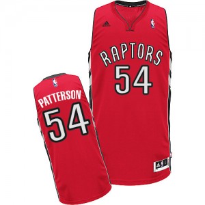 Maillot Adidas Rouge Road Swingman Toronto Raptors - Patrick Patterson #54 - Homme
