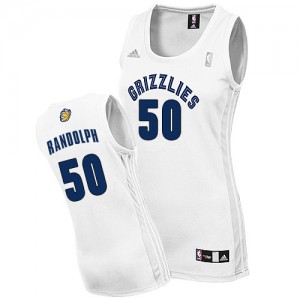 Maillot NBA Blanc Zach Randolph #50 Memphis Grizzlies Home Swingman Femme Adidas