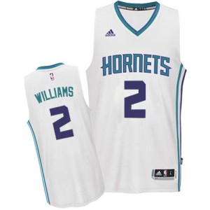 Charlotte Hornets Marvin Williams #2 Home Authentic Maillot d'équipe de NBA - Blanc pour Homme