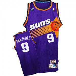Phoenix Suns Dan Majerle #9 Throwback Swingman Maillot d'équipe de NBA - Violet pour Homme