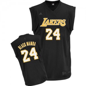 Maillot NBA Swingman Kobe Bryant #24 Los Angeles Lakers Mamba Fashion Noir - Homme