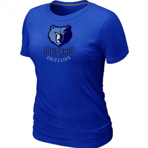 T-shirt principal de logo Memphis Grizzlies NBA Big & Tall Bleu - Femme