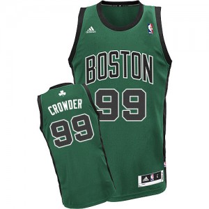 Maillot Swingman Boston Celtics NBA Alternate Vert (No. noir) - #99 Jae Crowder - Homme