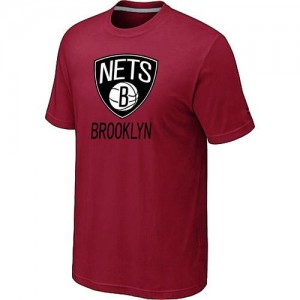 Brooklyn Nets Big & Tall Tee-Shirt d'équipe de NBA - Rouge pour Homme