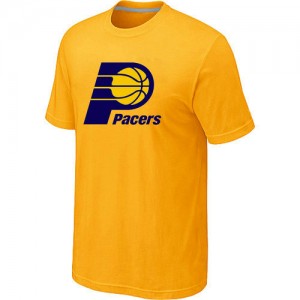 T-shirt principal de logo Indiana Pacers NBA Big & Tall Jaune - Homme